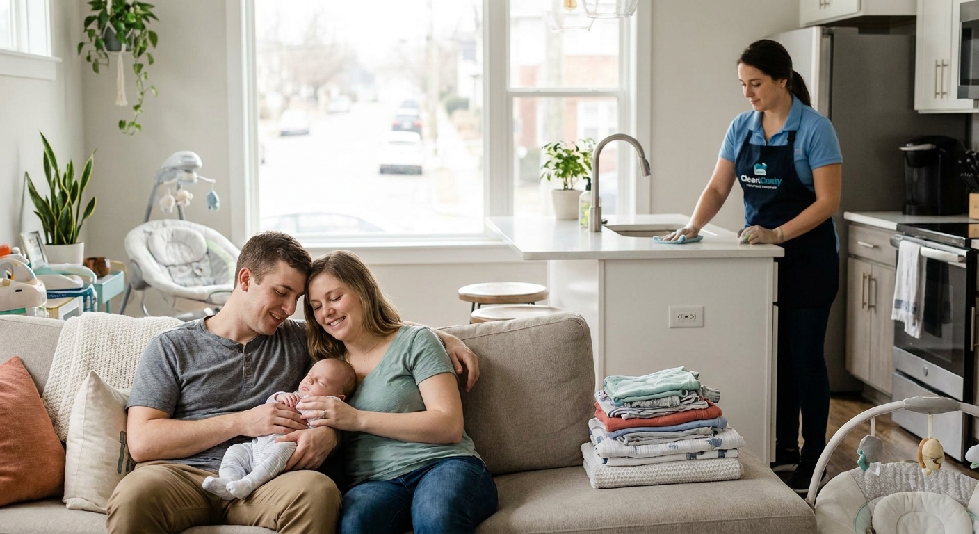 House cleaning for new parents in Nashville