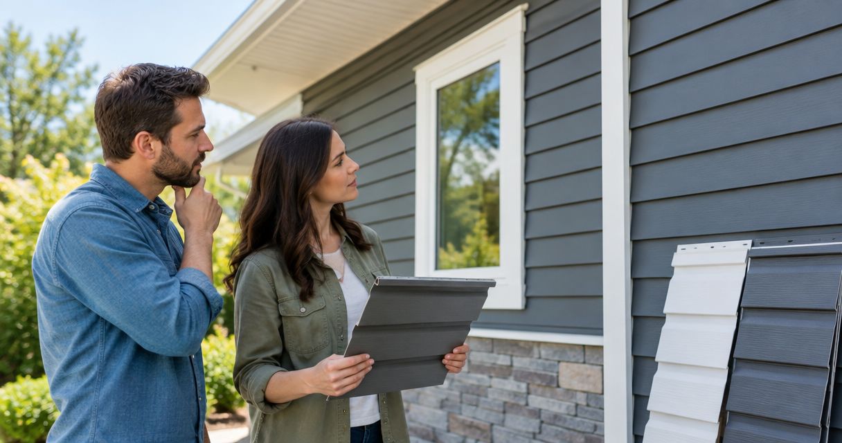 How do you compare steel and vinyl siding for your home?