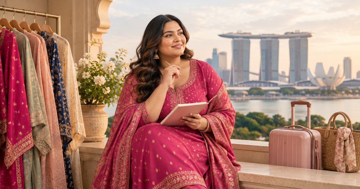 Plus-size Indian clothes in Singapore: a fitting checklist