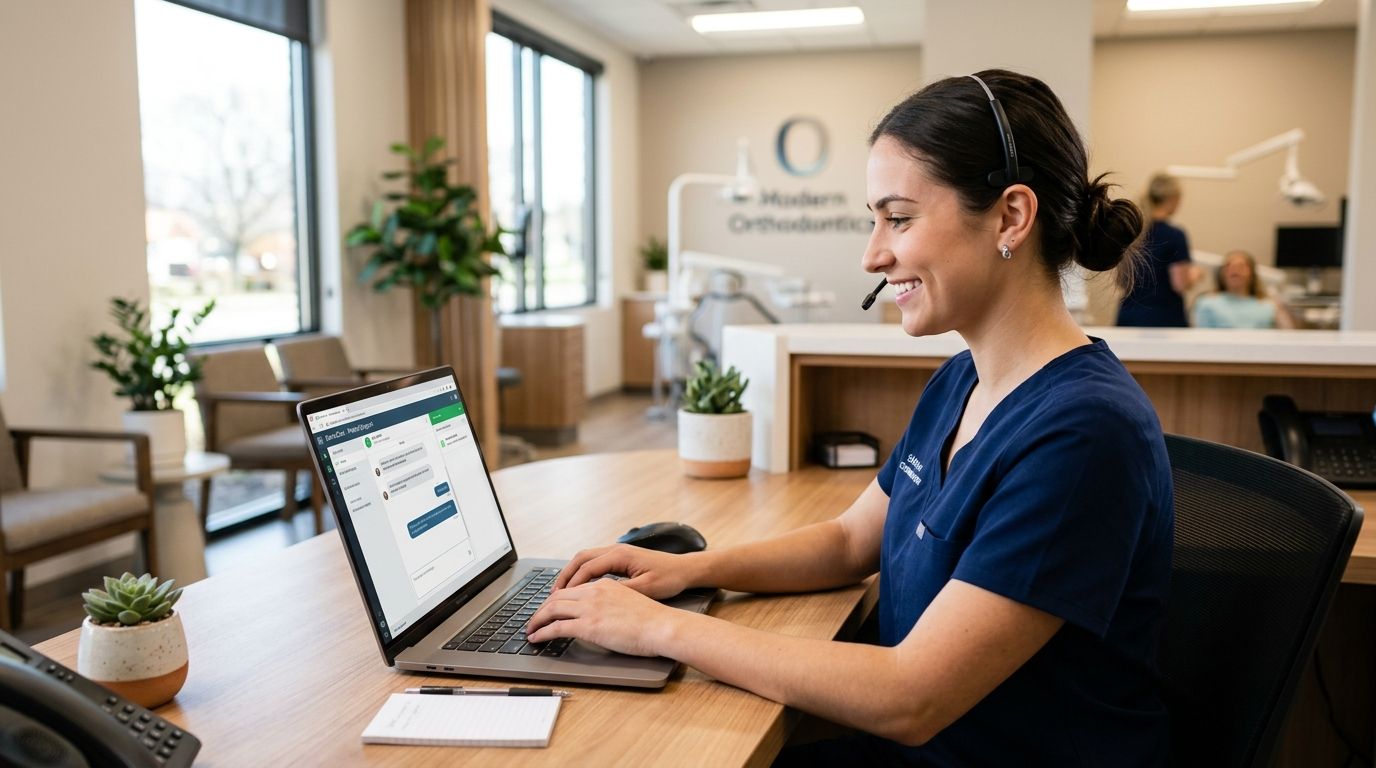 Live chat software for orthodontic practice websites
