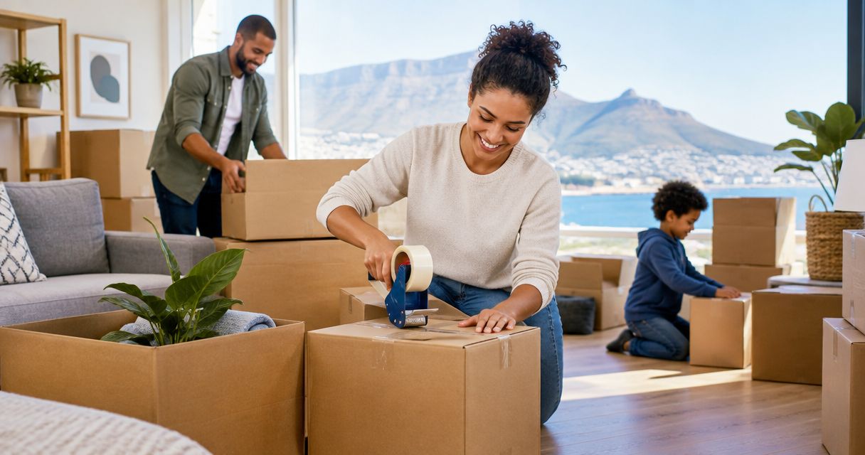 Best moving boxes for a Cape Town house move