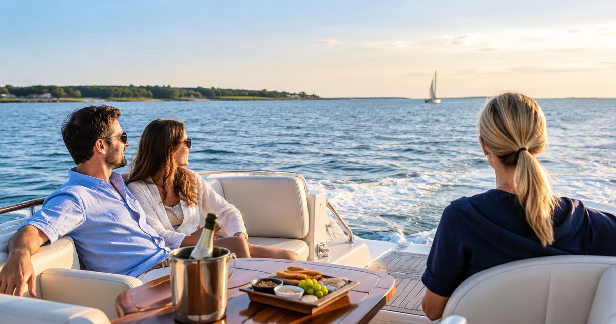 How much does a private boat tour cost in the Hamptons?