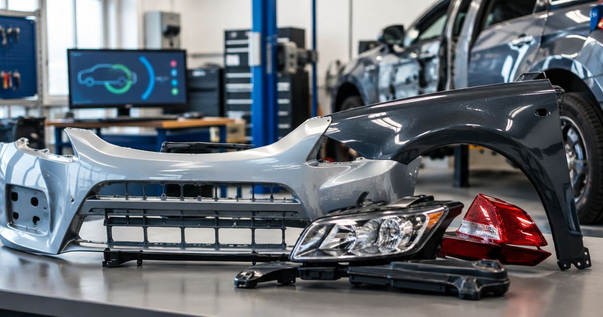 Best OEM auto body parts brands for collision repair