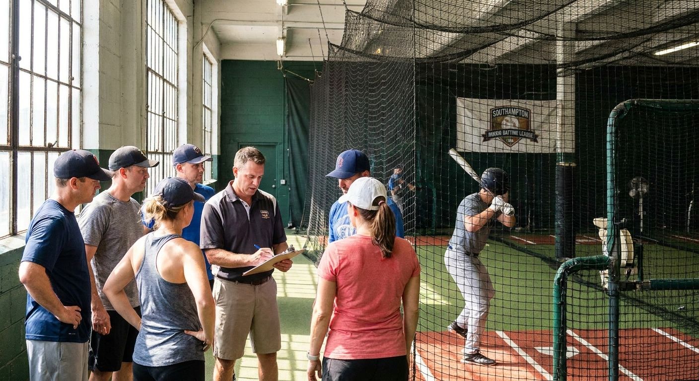 How to start a batting league at an indoor cage