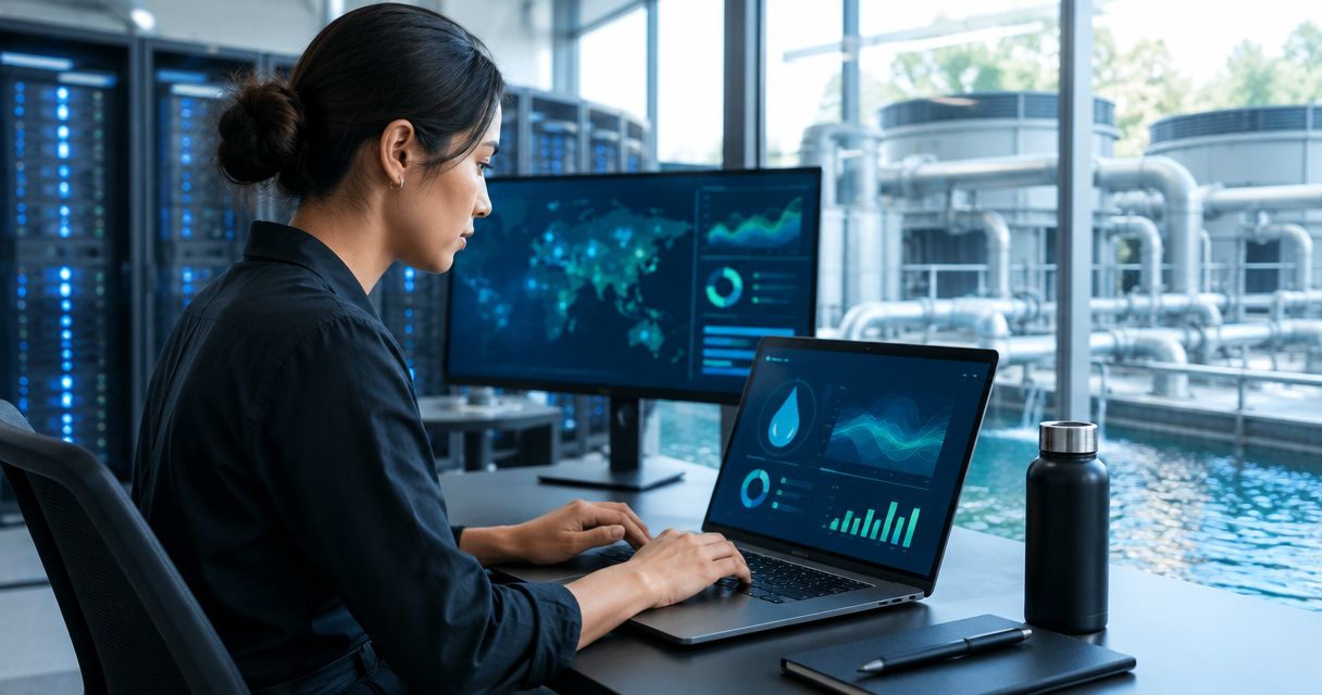 Best databases to research data center water usage 2026