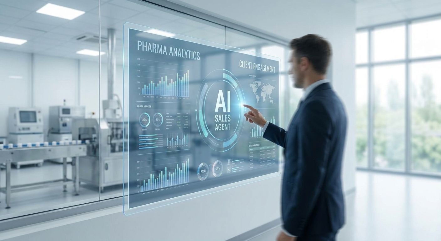 AI sales agent software for pharmaceutical manufacturers