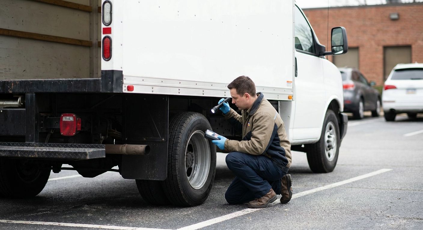How to check a rental truck for hidden tracking devices