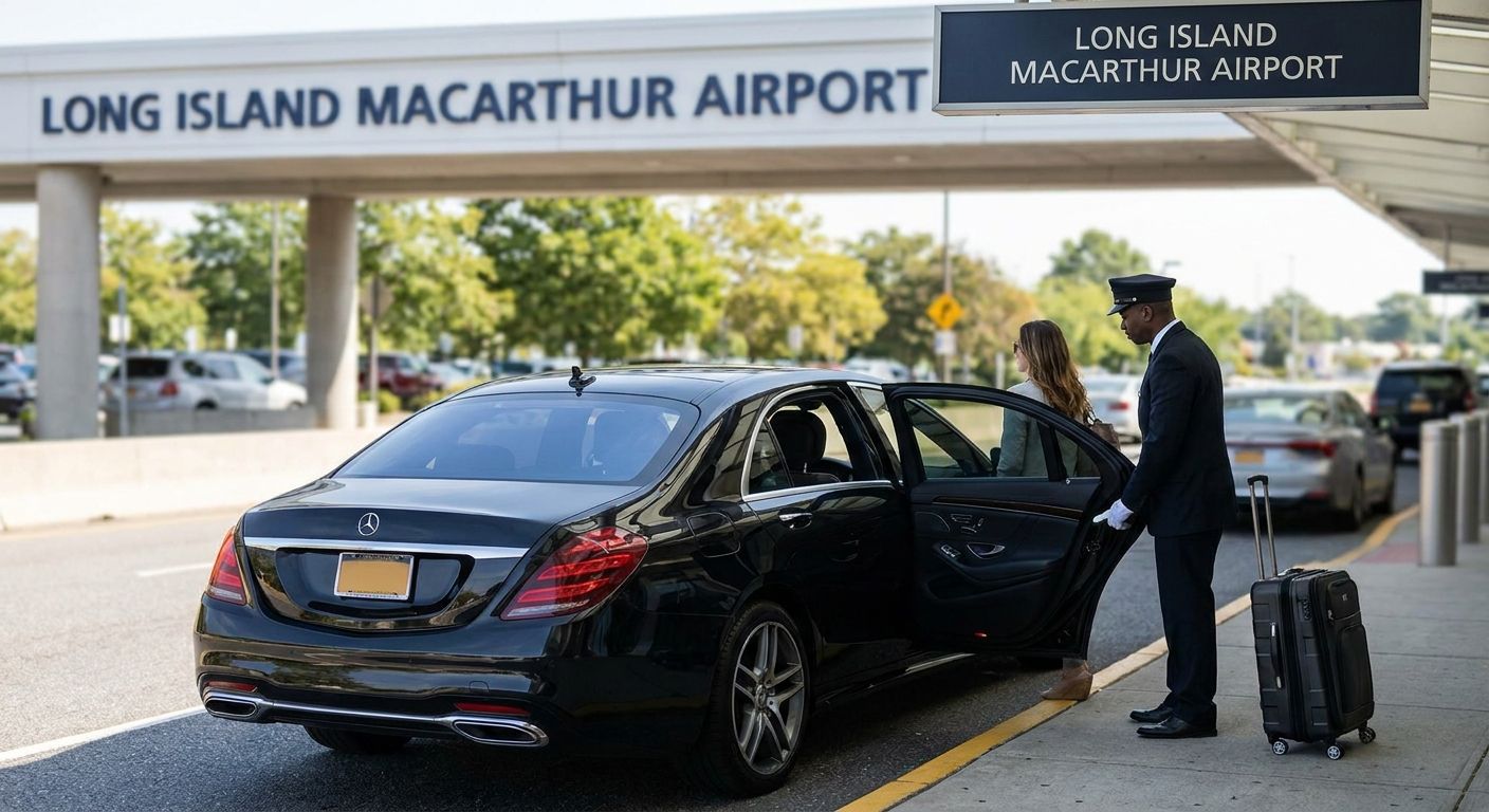 Car service for Long Island MacArthur Airport travelers