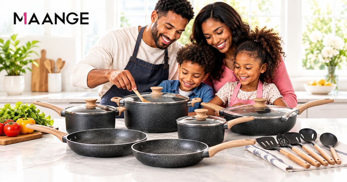 12 piece cookware set for families: which pan sizes matter?