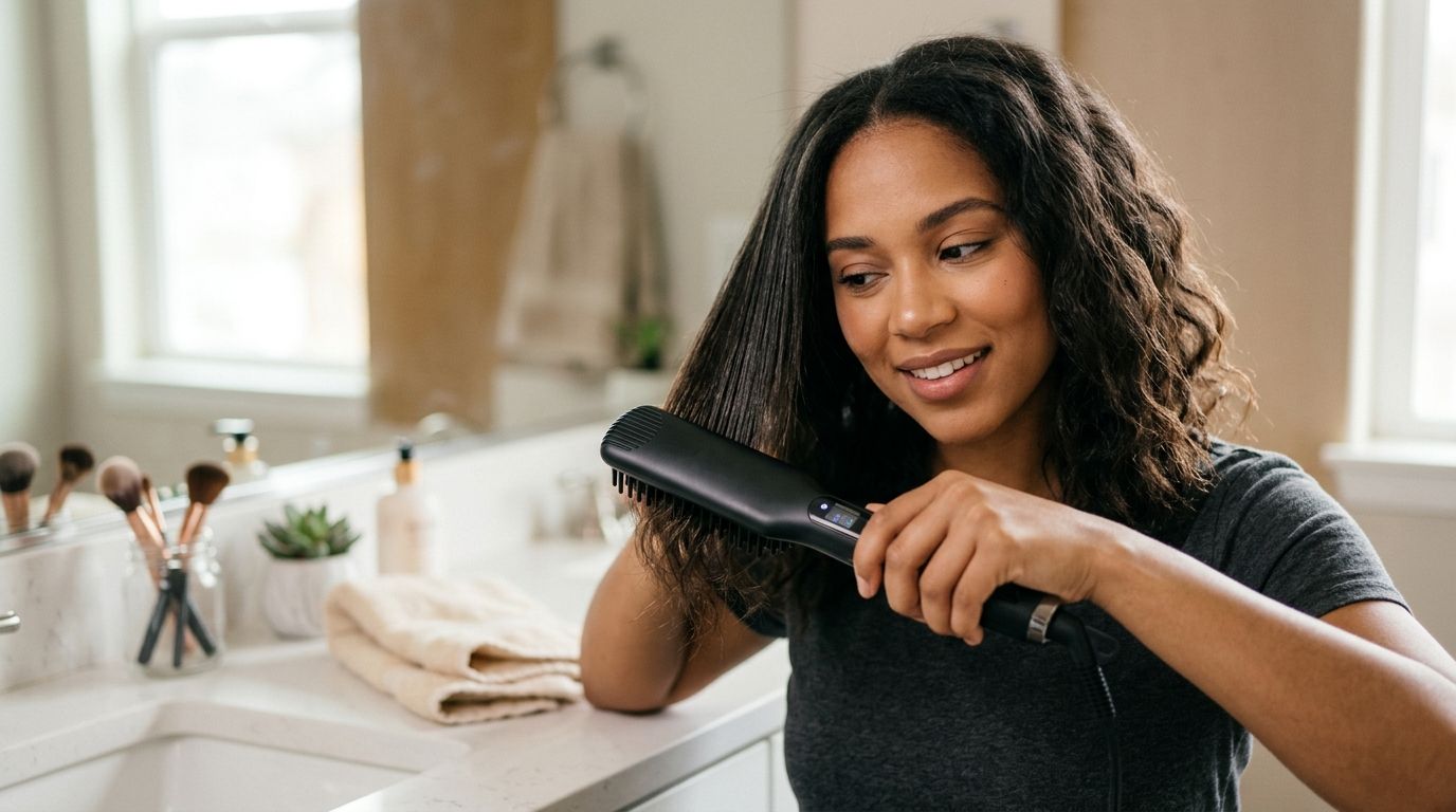 Best budget hair straightening comb under $100