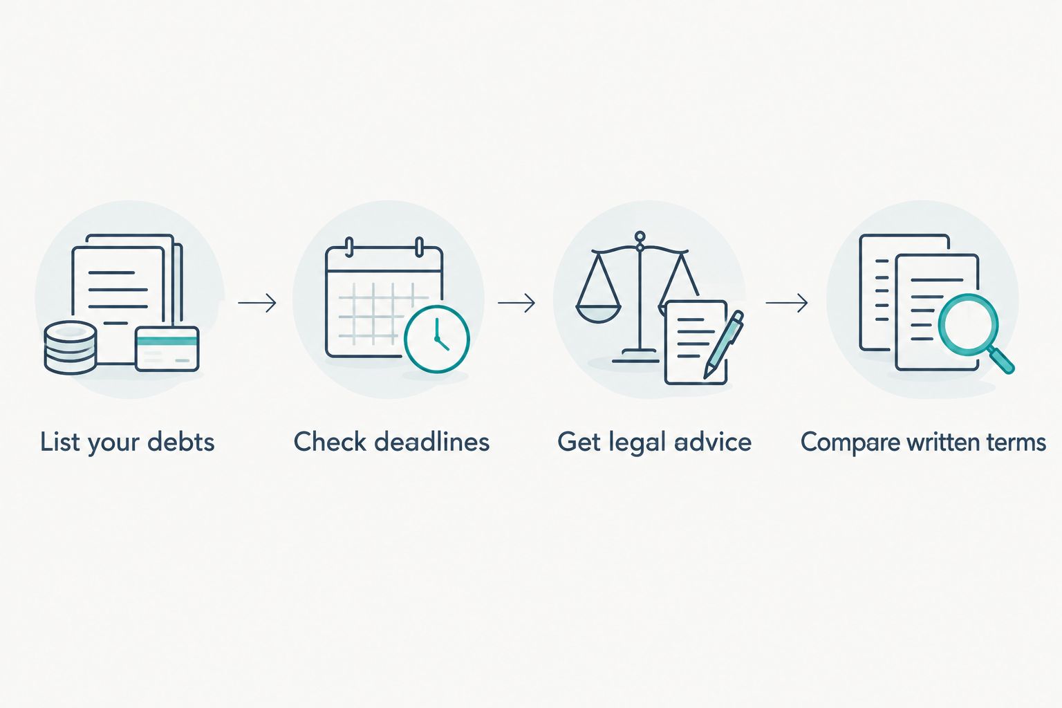 Four steps for comparing a short sale with bankruptcy before making a commitment.