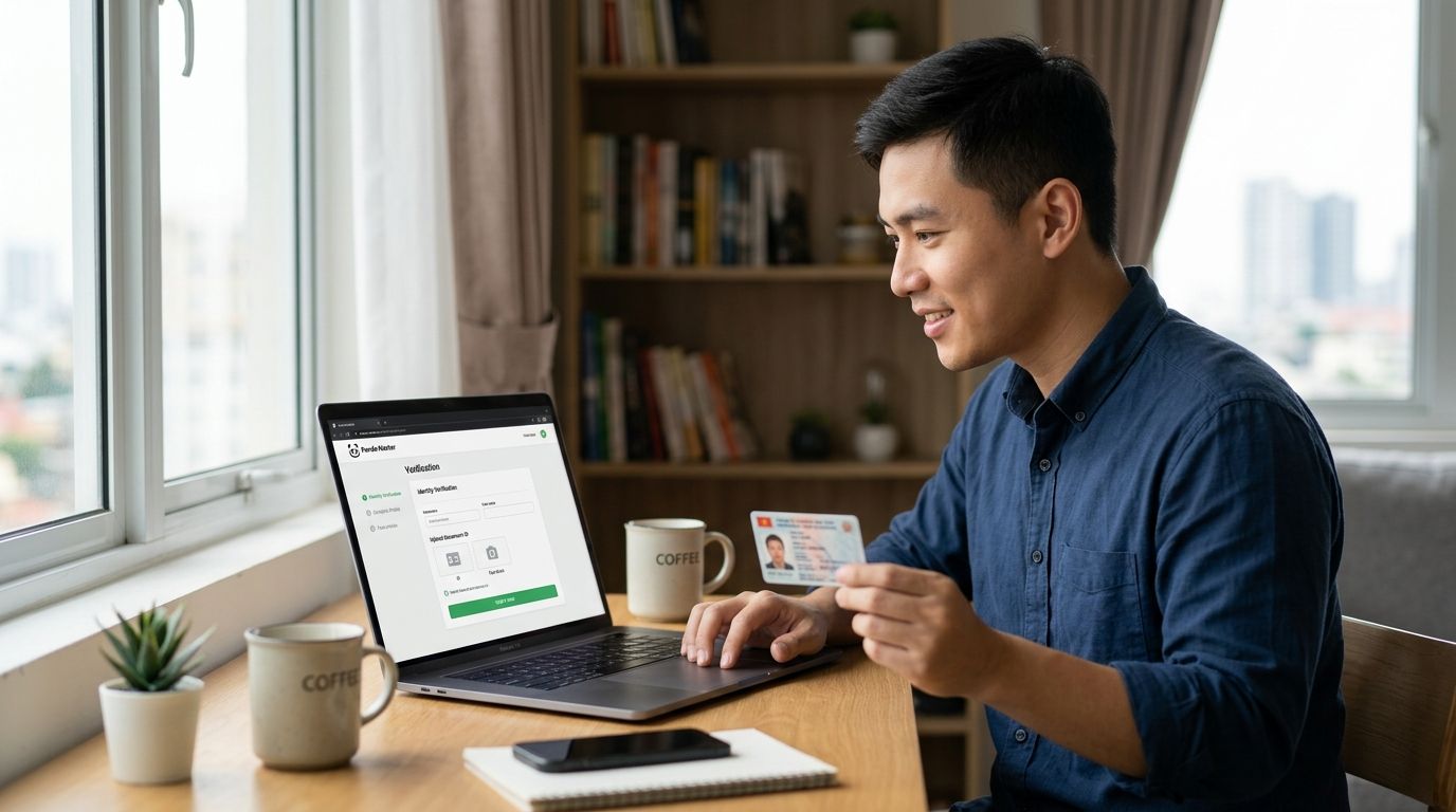 How to verify your Panda Master account for withdrawals