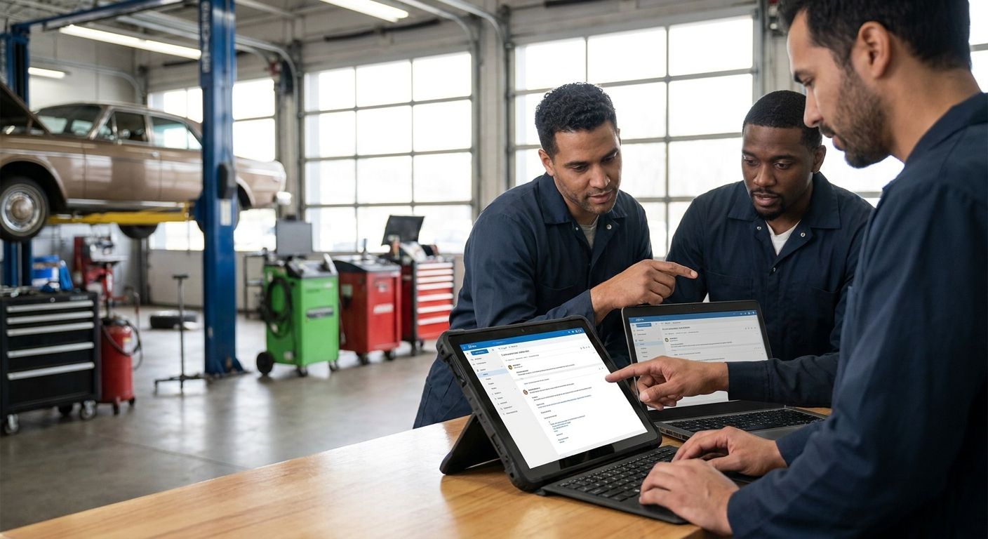 Team inbox software for auto repair shops