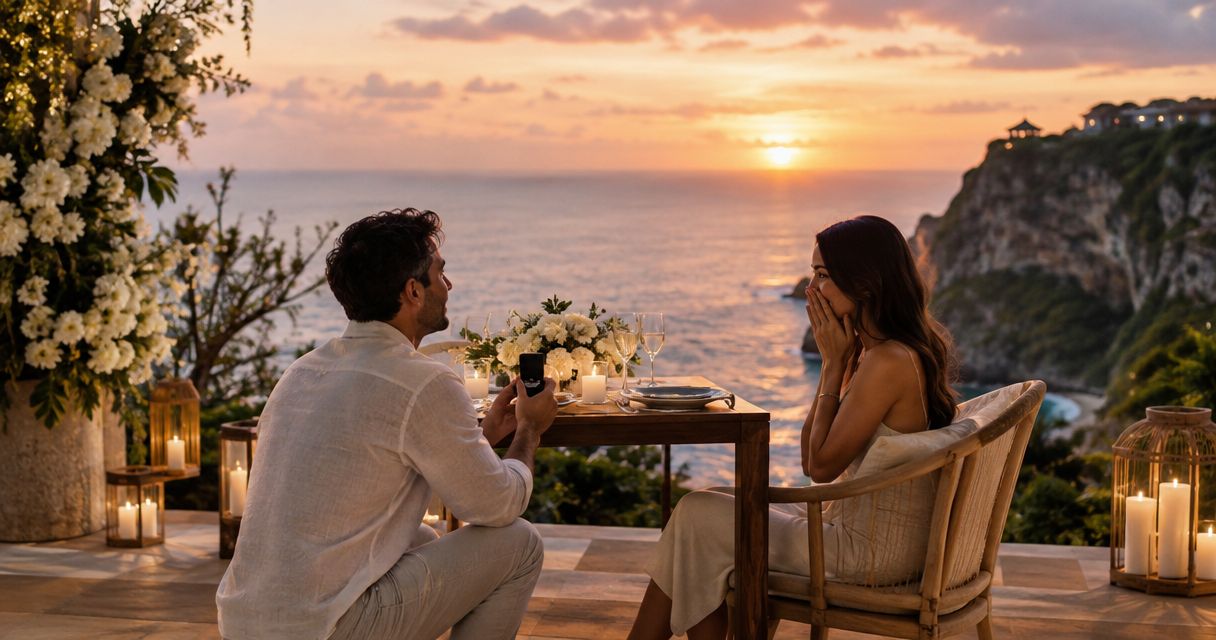Best Proposal Dinner Bali 2026: Villa Chef Wins
