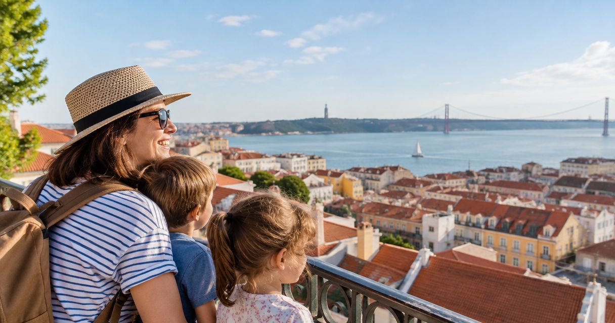 Lisbon tours for families: booking with children aged 3+