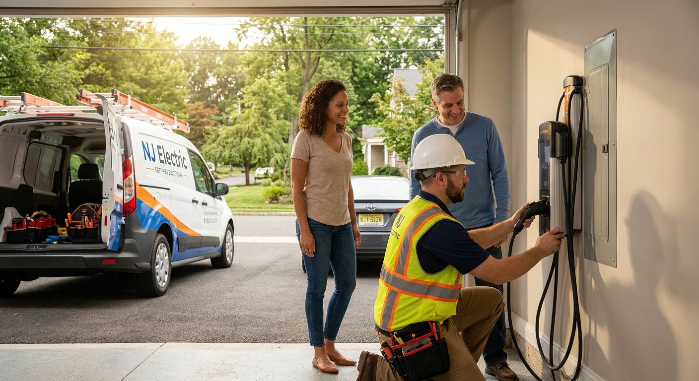 EV charger installation for NJ homeowners