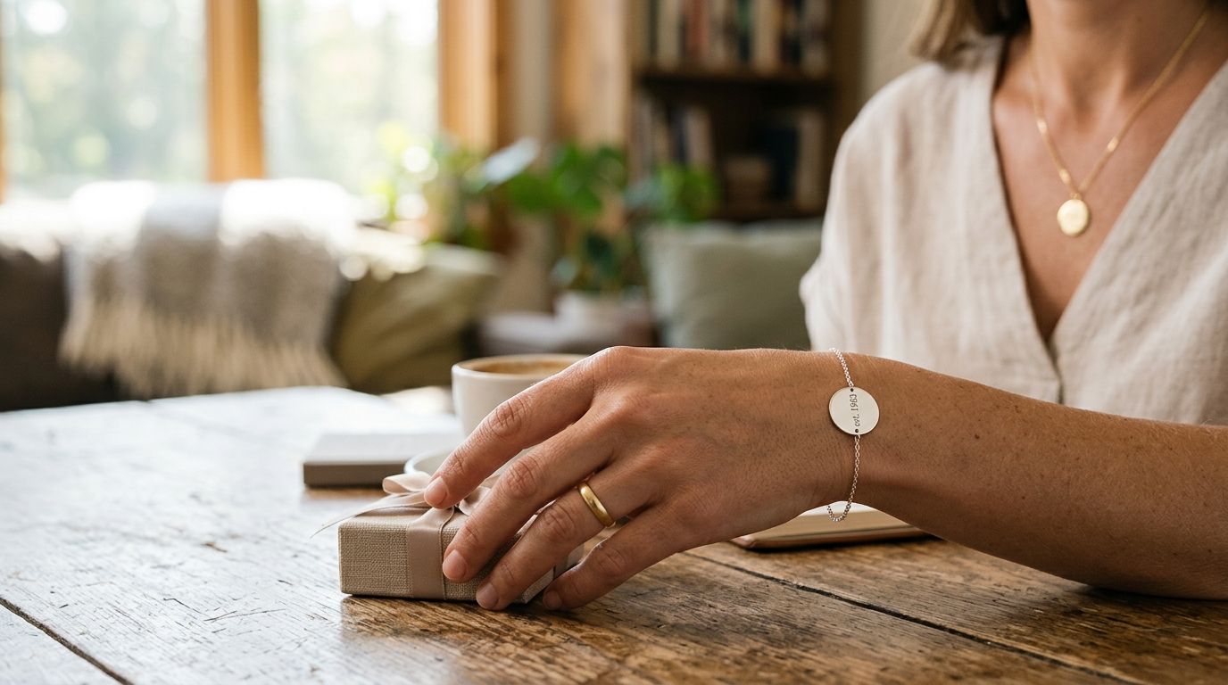 Personalized jewelry for milestone birthdays