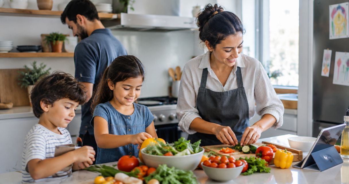 Expat family household cooking: what to put in the chef brief