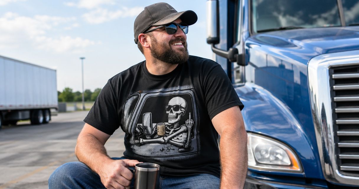Dark humor shirts for truck drivers: complete 2026 guide