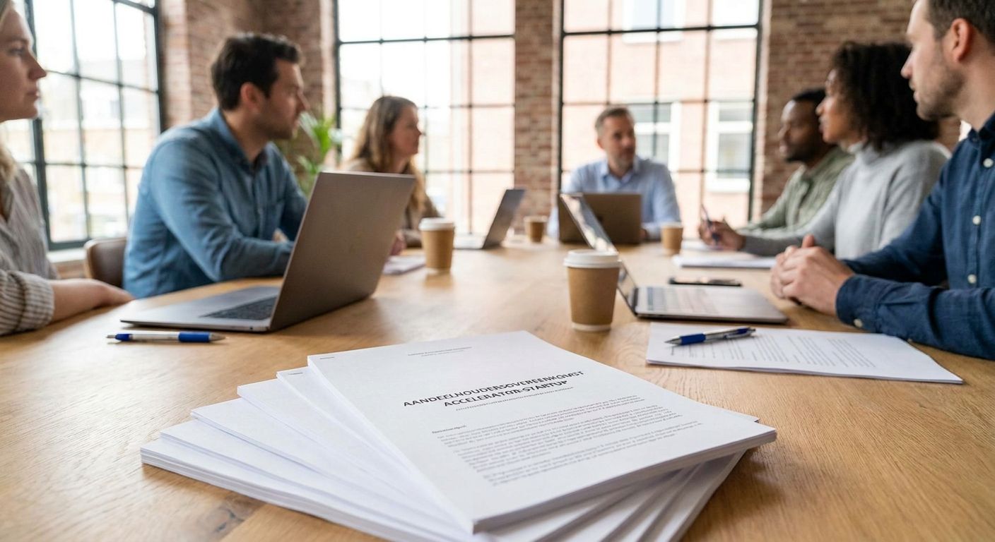 NL — Aandeelhoudersovereenkomst voor accelerator-startups