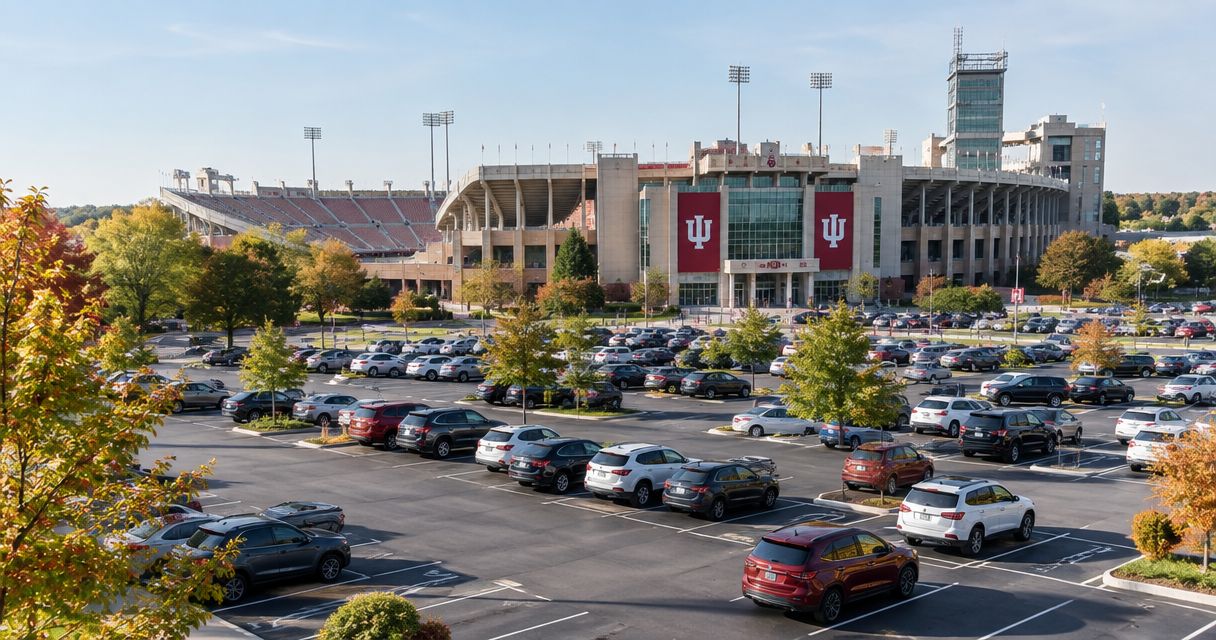 Parking for car dealerships at IU football: complete 2026 guide