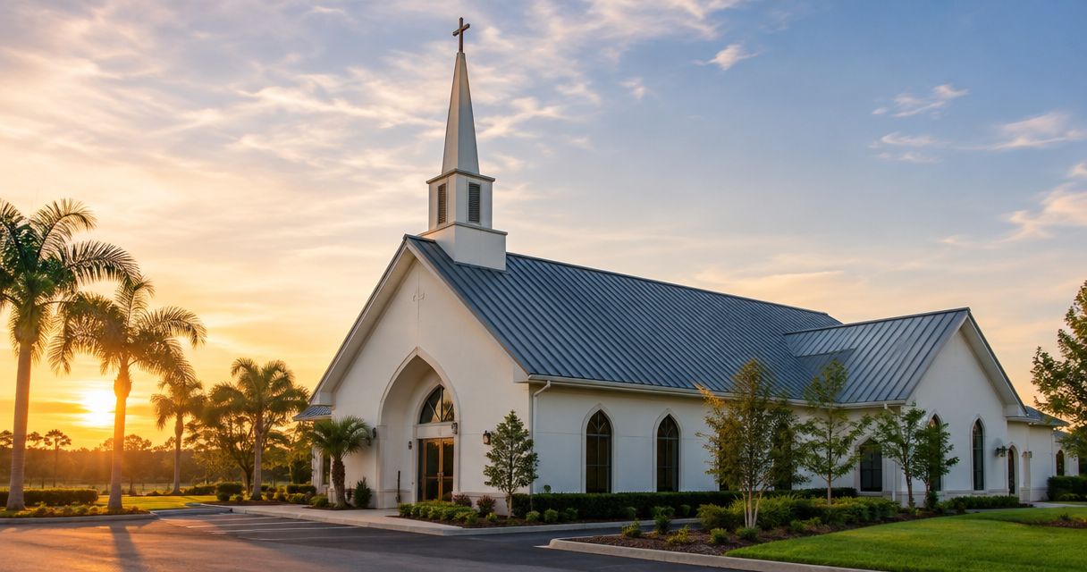 Best roof types for churches and religious facilities in Florida