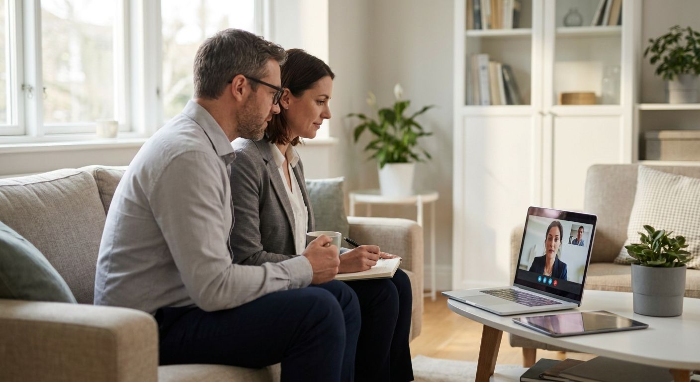 Online couples counselling for dual-career couples
