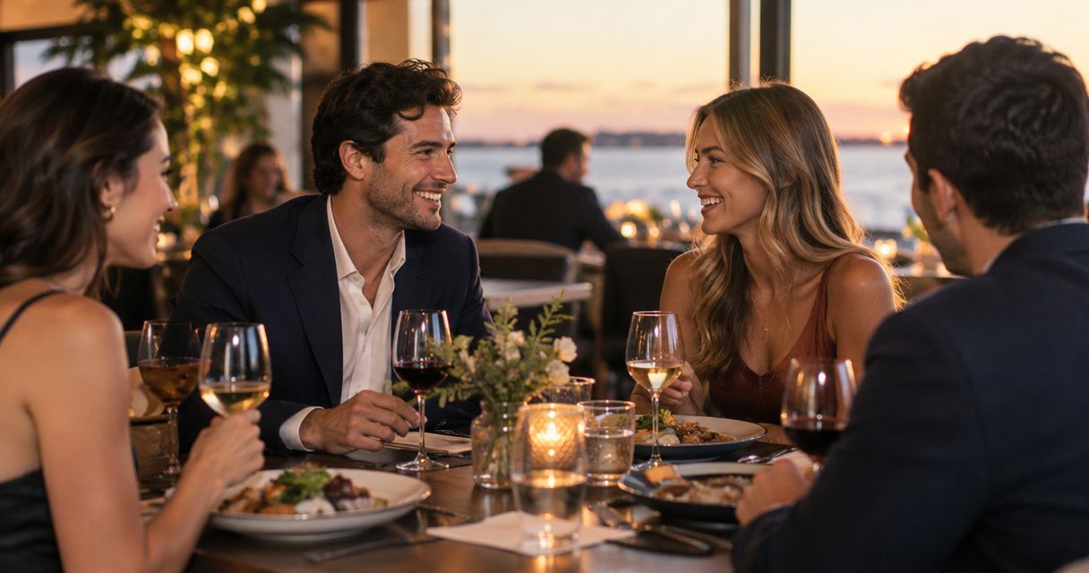 Date night restaurants on Long Island for double dates