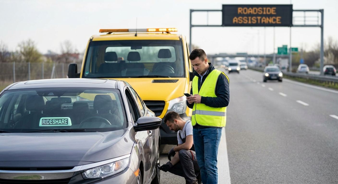 Best roadside assistance plans for rideshare and delivery drivers