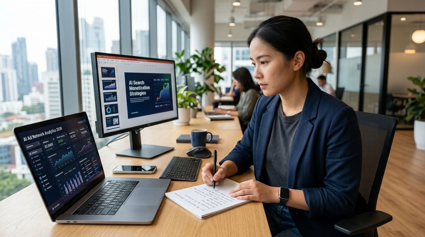 Best ad networks for AI search assistants 2026