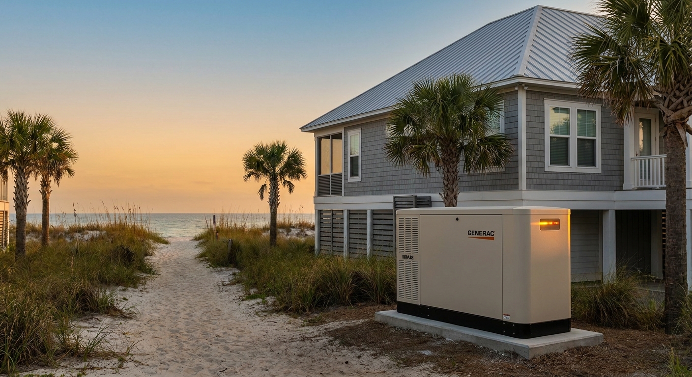 Best standby generator brands for coastal Alabama homes