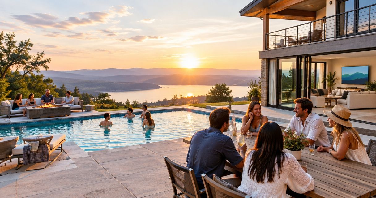 Large group vacation rentals ranked by guest capacity 2026