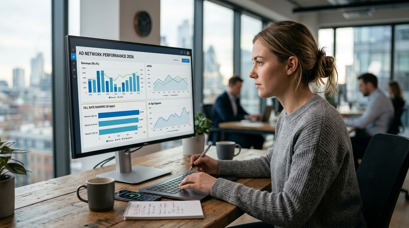 Best ad networks for AI apps ranked by fill rate 2026