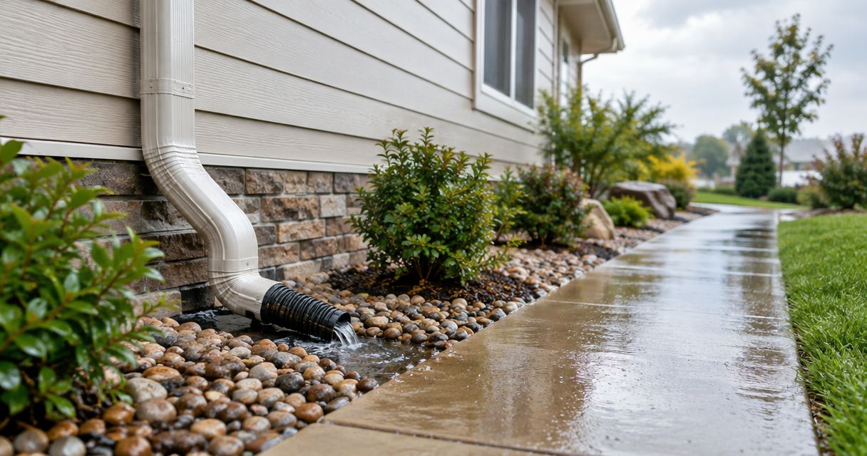 Best drainage solutions for homes without gutters