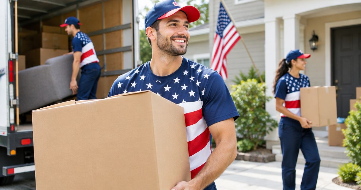 Patriotic apparel for moving and relocation companies: complete 2026 guide