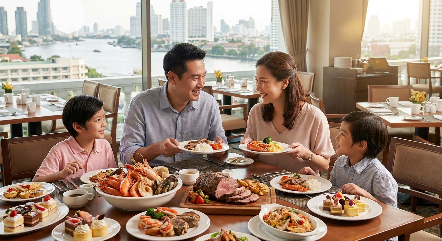 Best buffet for Father's Day celebration Bangkok