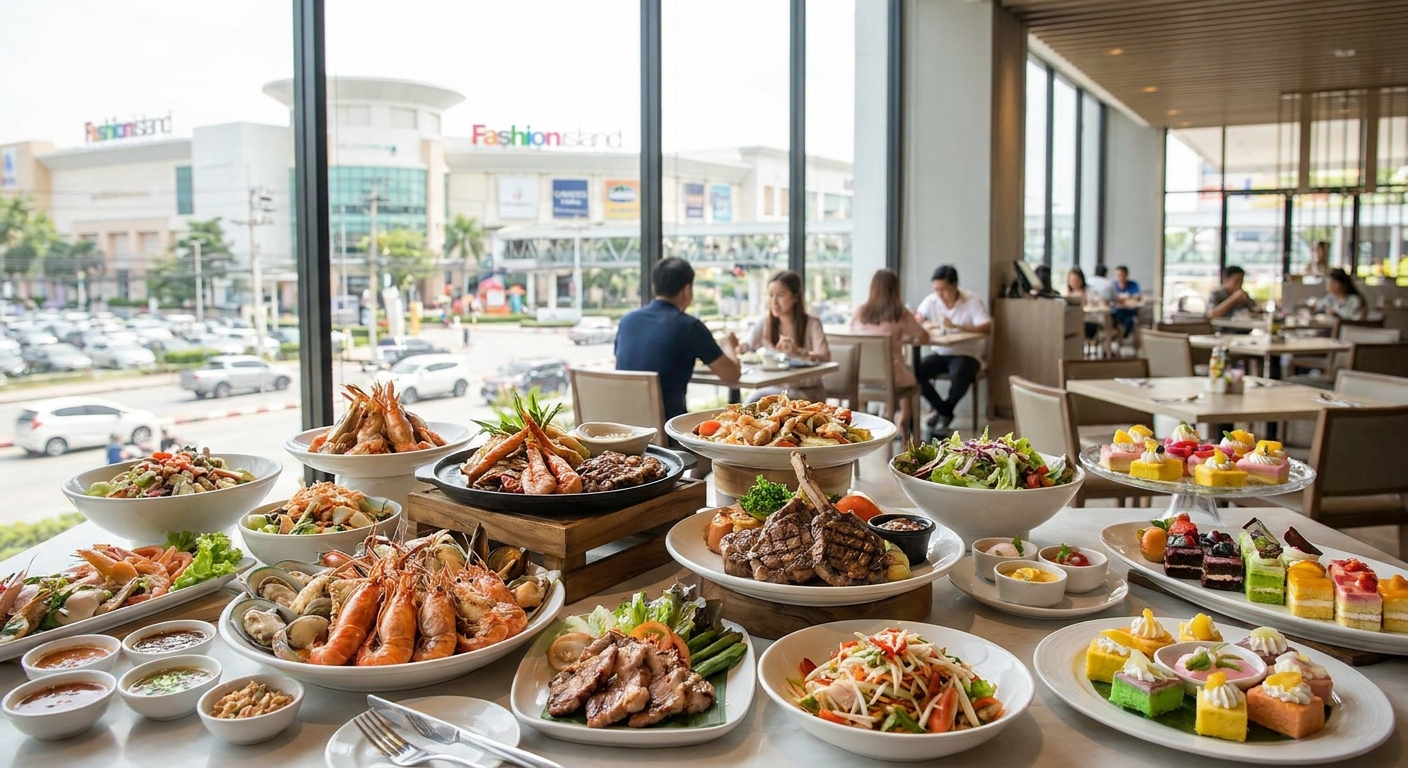 Buffet near fashion island Bangkok