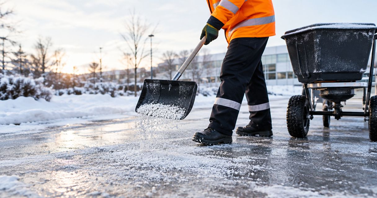 How much does de-icing and salting cost monthly in 2026?