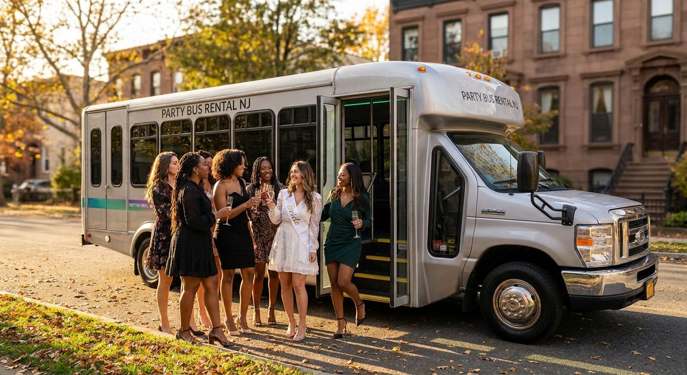 Party bus rental for NJ bachelorette parties