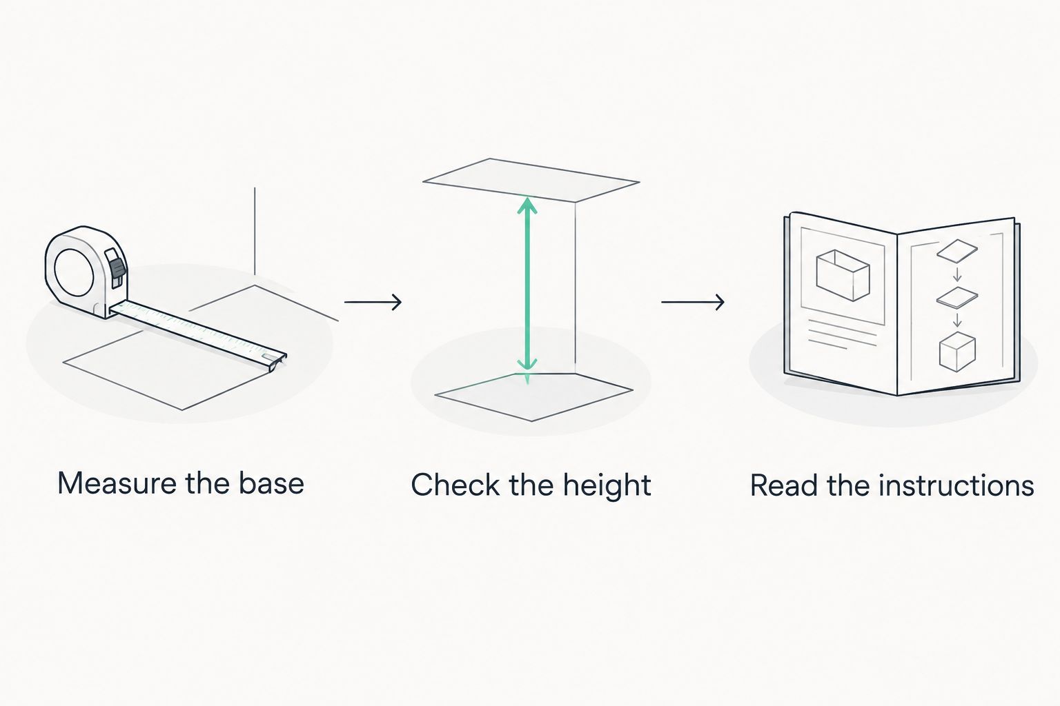 Three checks before buying an air fryer liner: base dimensions, height, and instructions.