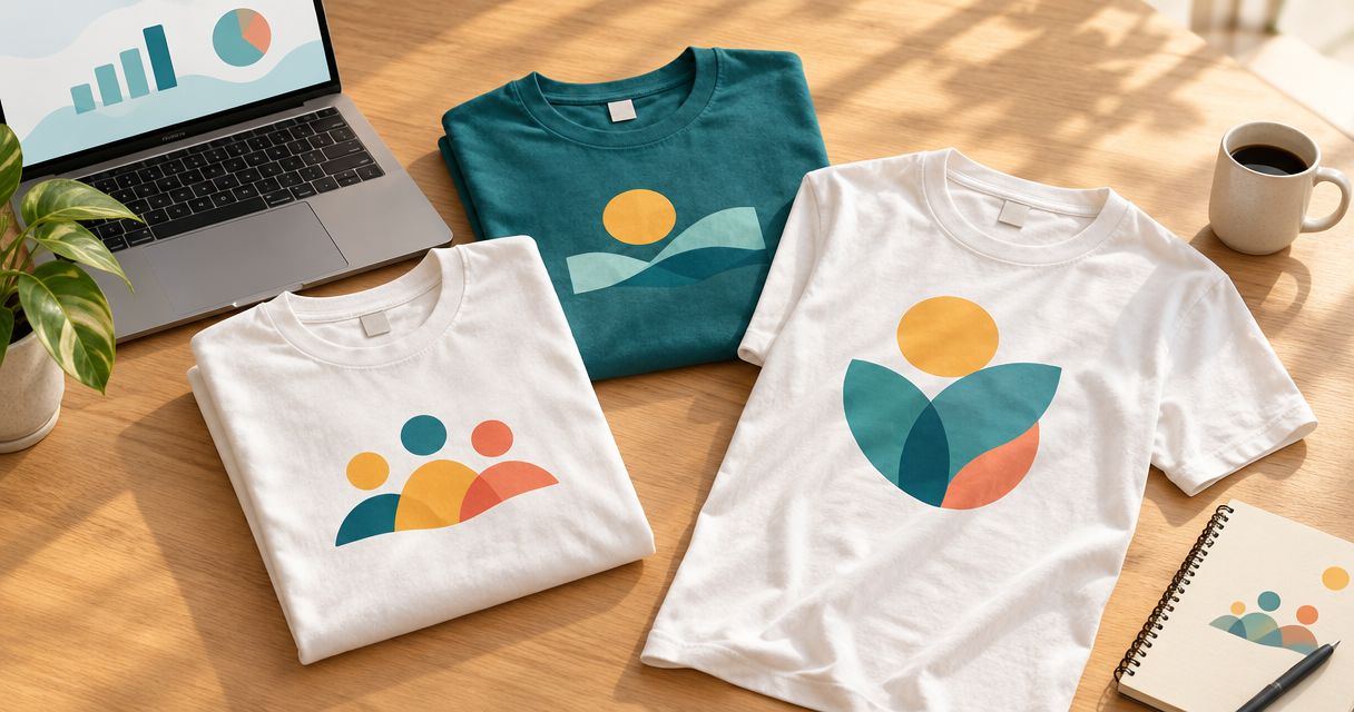 Custom t-shirts with no minimum for startup staff
