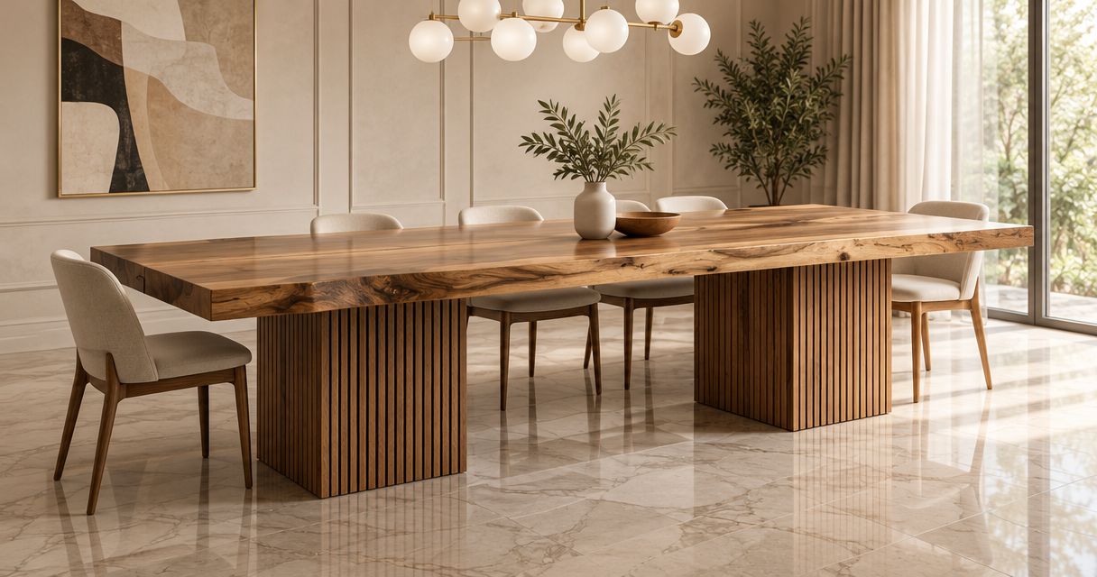 How much does a custom dining table cost?
