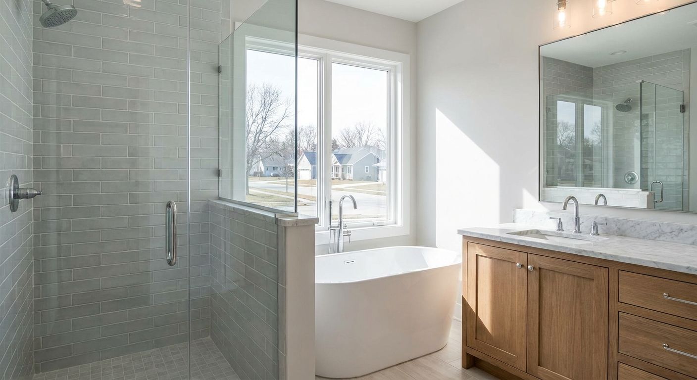Bathroom remodeling in Carlisle, Iowa