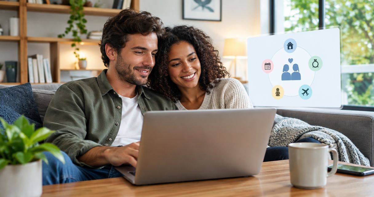Relationship analysis around milestones: keep life context visible
