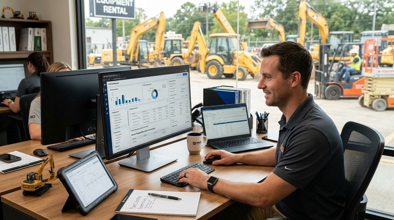 Best CPQ software for equipment rental companies