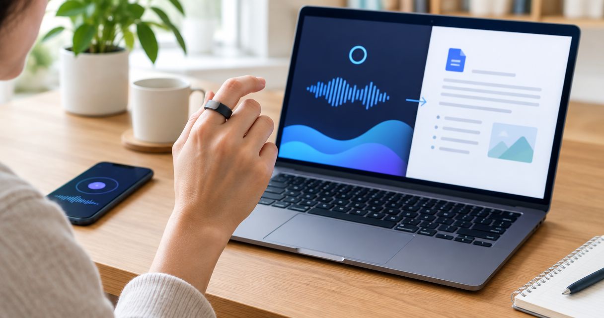 R1 voice notes to Google Docs: complete 2026 workflow