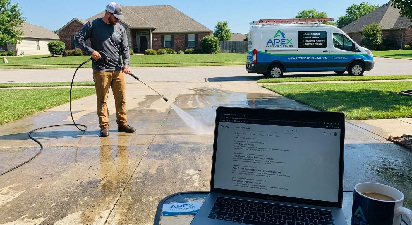SEO for pressure washing businesses
