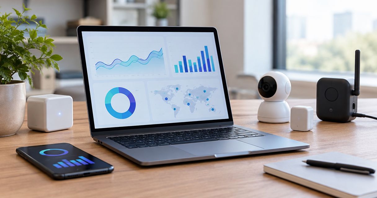 Monthly search volume benchmarks for IoT monitoring keywords 2026