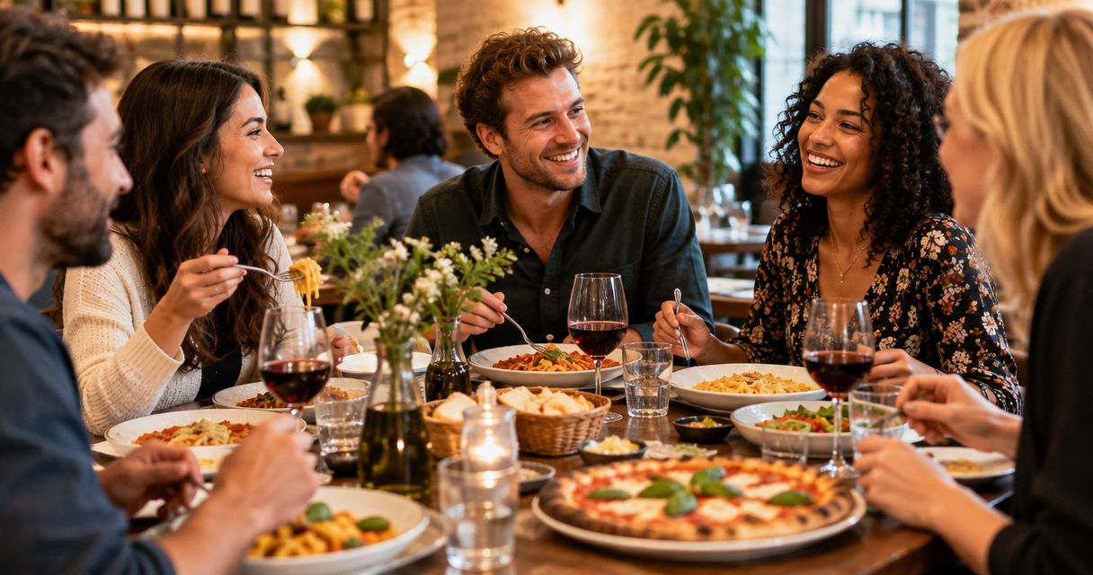 How to reserve an Italian dinner in Massapequa for a group