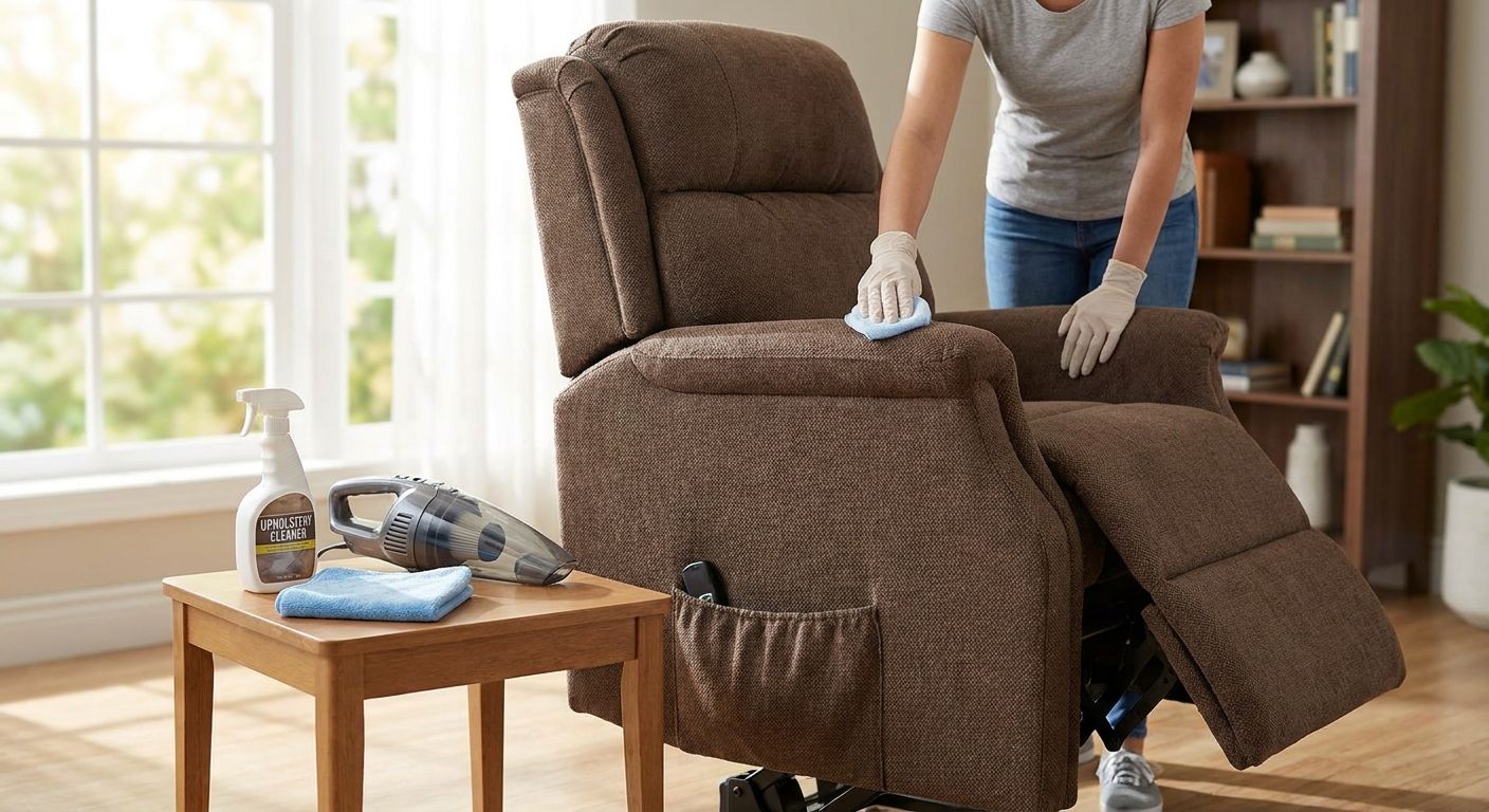 How to clean and maintain a power lift recliner